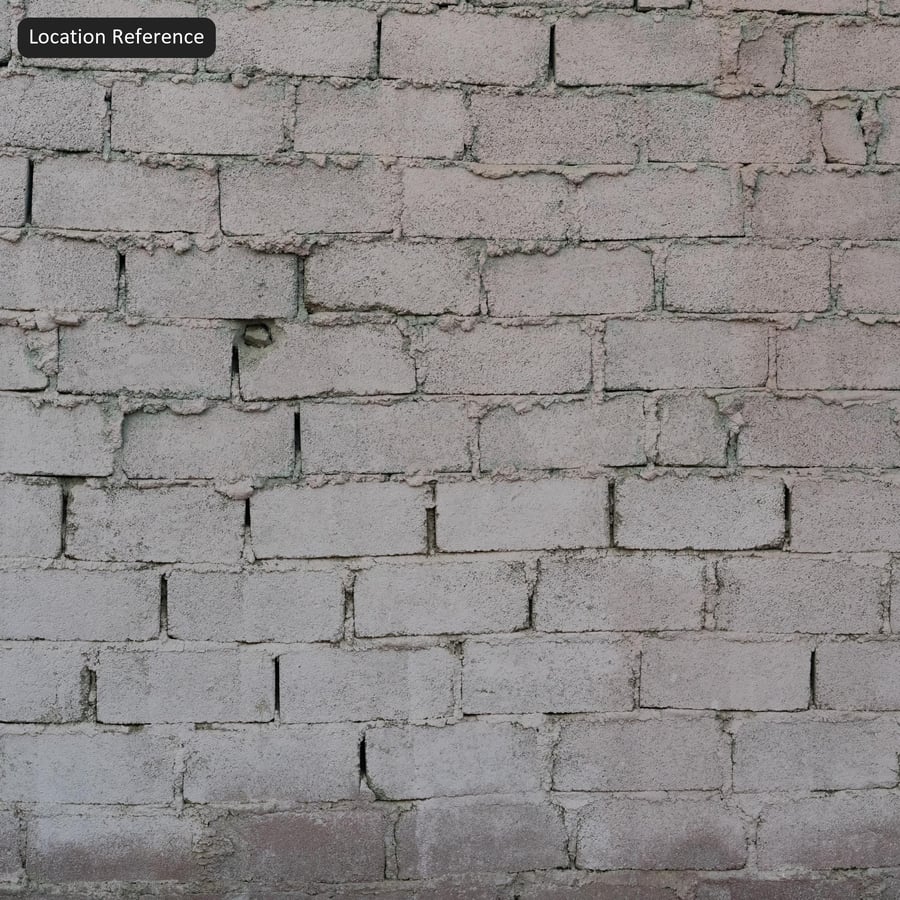 Painted Concrete Block Wall Texture, Light Pink