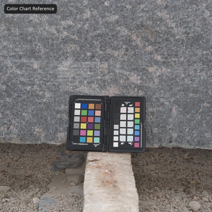 Polished Granite Stone Slab Texture, Gray