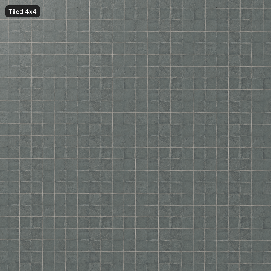 Square Slate Cleft Stone Tile Texture, Blue Grey