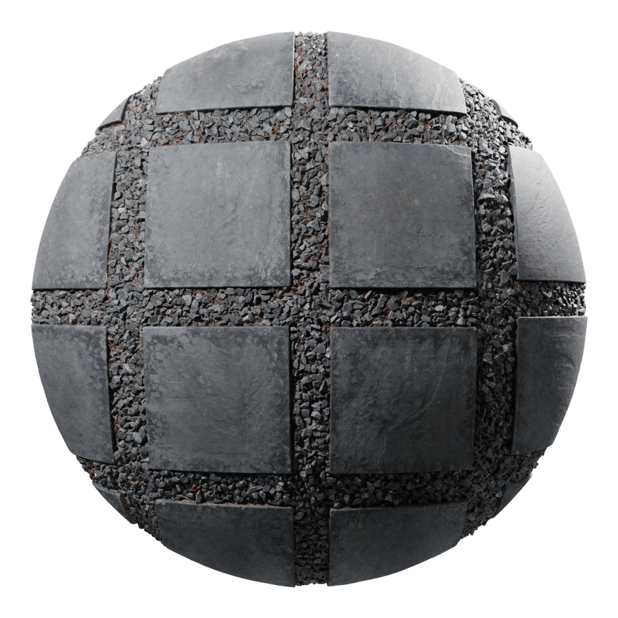 Texture de dalle de pierre carrée, gris foncé