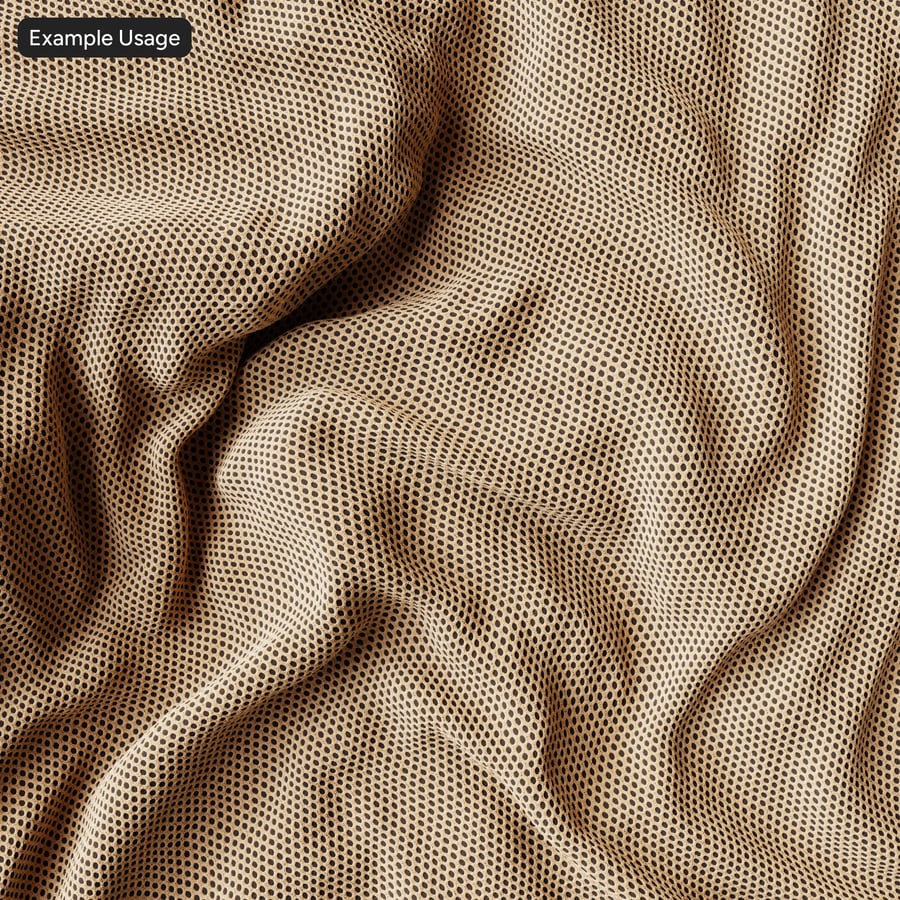 Textura de tecido de poliéster Airmesh, Bege