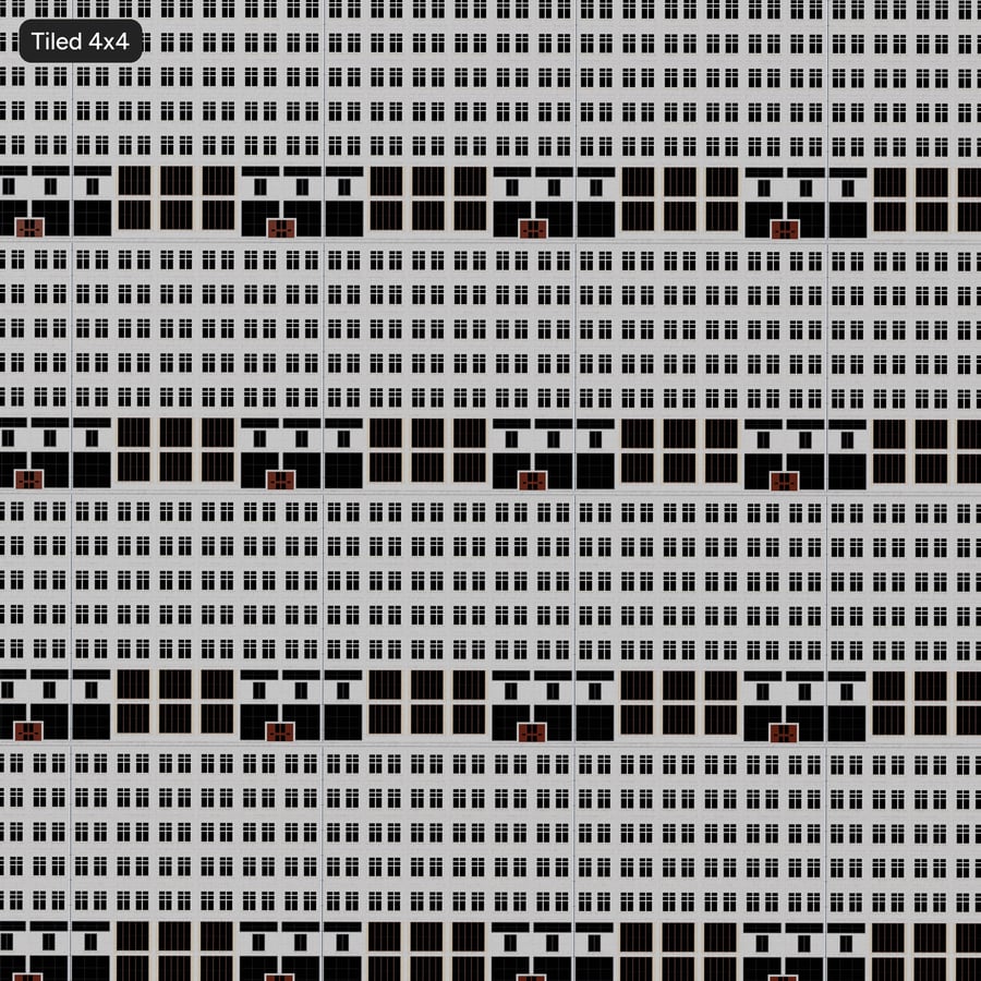 Building Facade Wall Aerial Texture, White