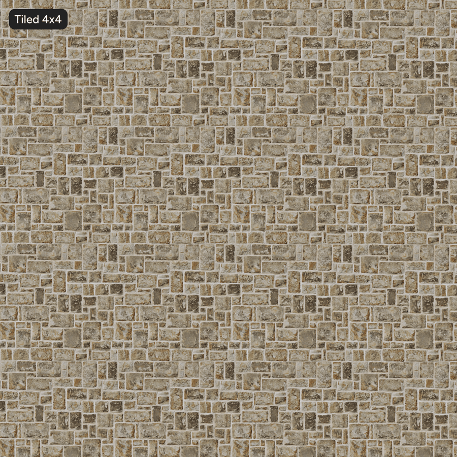 Verwitterte Bruchsteinmauer-Textur, Grau