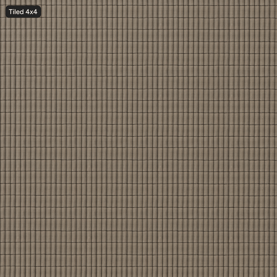 Interlocking Concrete Roof Tile Texture, Warm Gray