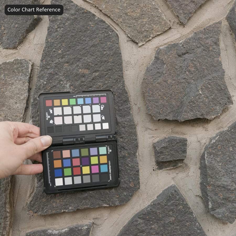 Irregular Flat Stone Wall Texture