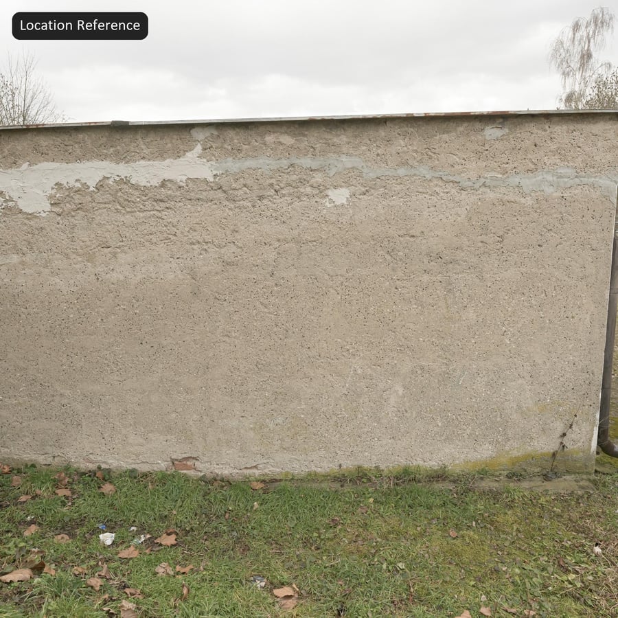 Tekstura szorstkiego betonowego muru, piaskowy beż