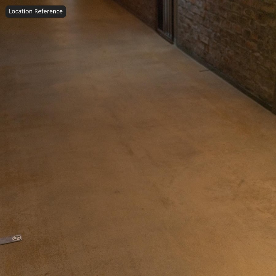 Worn Stained Concrete Floor Texture, Sandy Beige