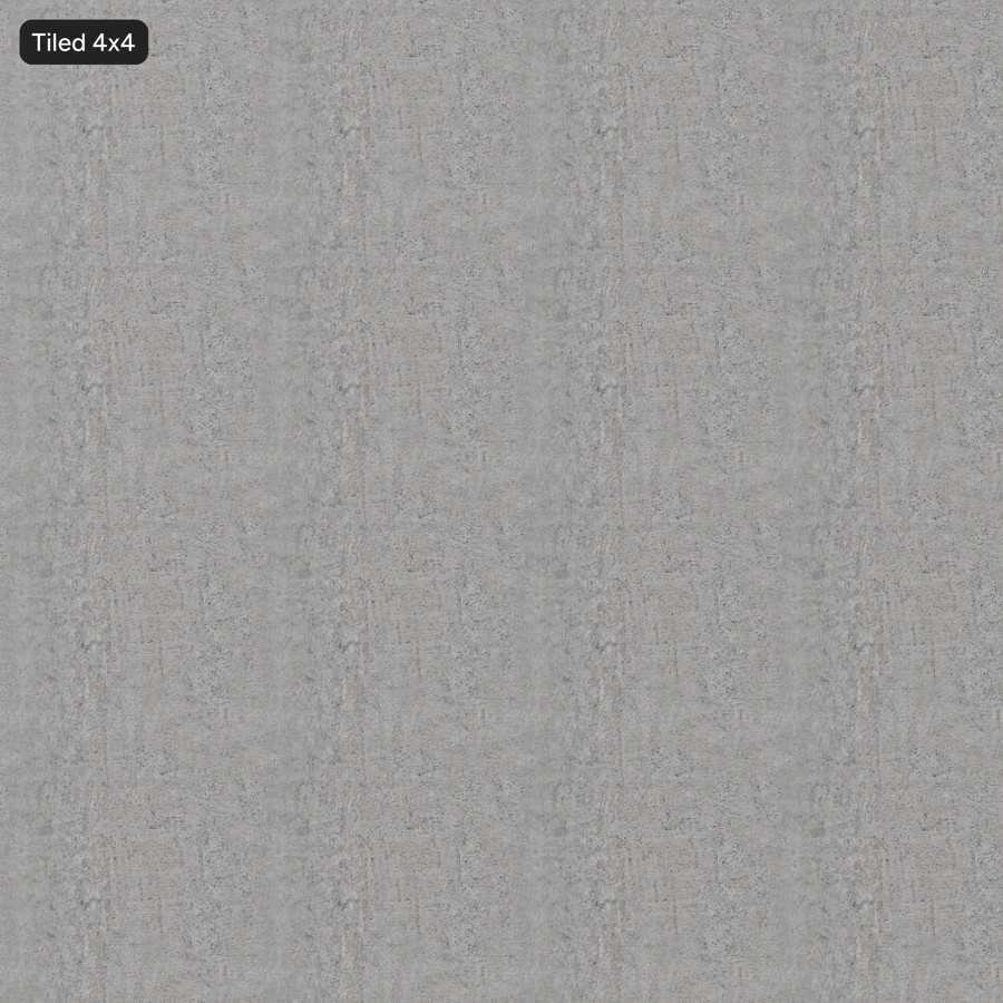 Texture di passaggio in cemento gettato in opera, grigio