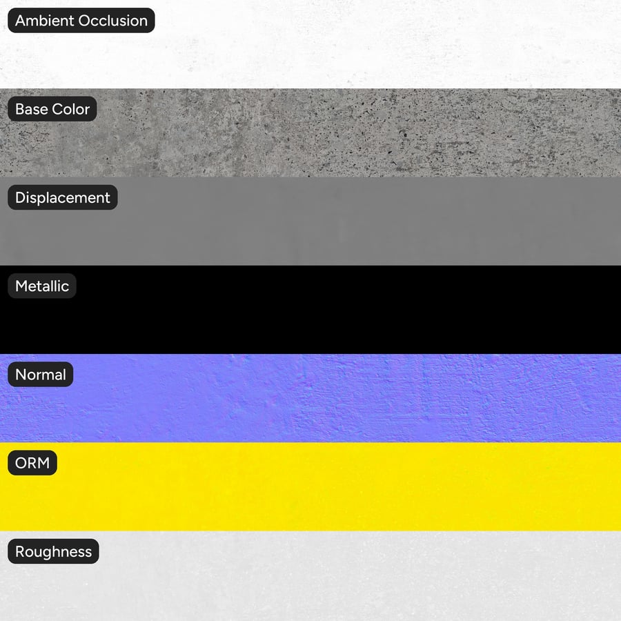 Texture di passaggio in cemento gettato in opera, grigio