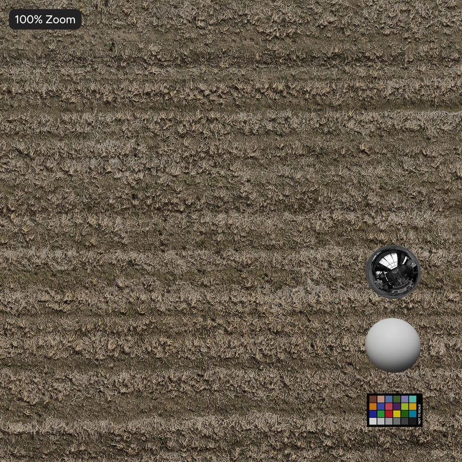 Compacted Agricultural Soil Field Aerial Texture, Tan Brown