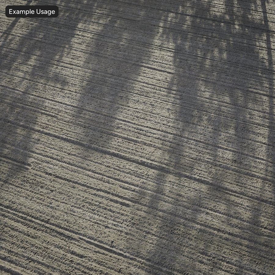 Compacted Agricultural Soil Field Aerial Texture, Tan Brown