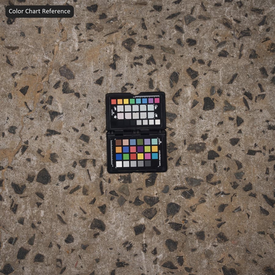 Weathered Aggregate Concrete Sidewalk Texture