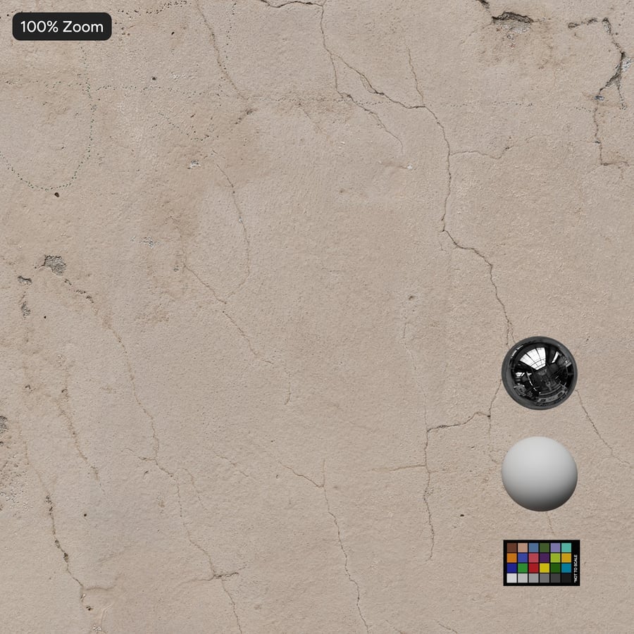 Aged Painted Lime Render Plaster Texture, Grey Lavender