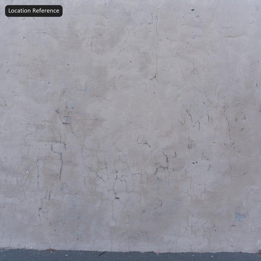 Aged Painted Lime Render Plaster Texture, Grey Lavender