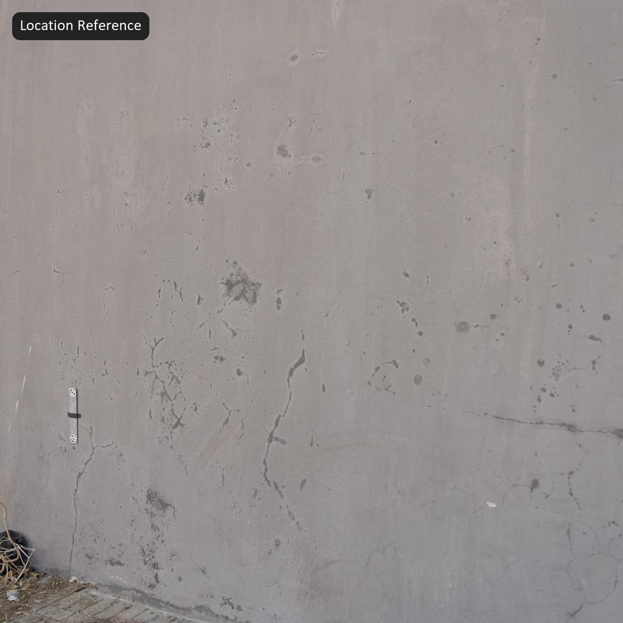 Texture Parete in Cemento Crepato, Grigio