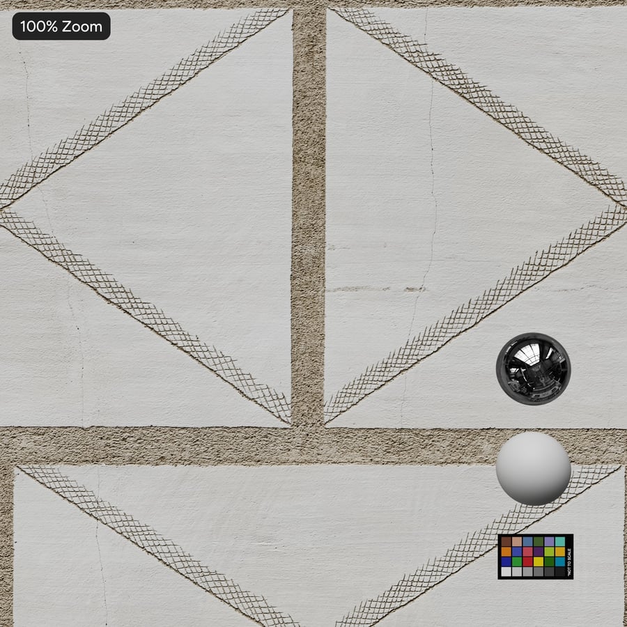 Textura de painel de pedra serrada geométrica, branco