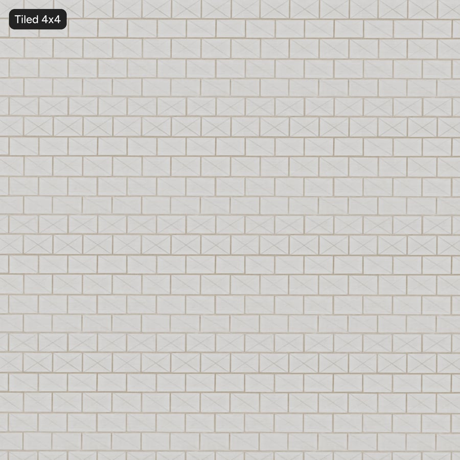 Textura de painel de pedra serrada geométrica, branco