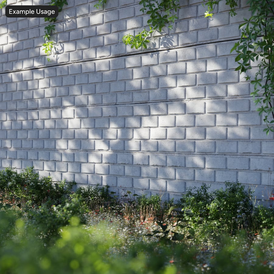 Precast Concrete Block Wall Texture