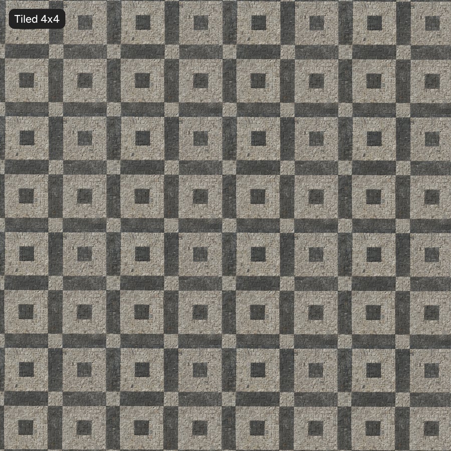 Texture pavimentazione in cubetti geometrici