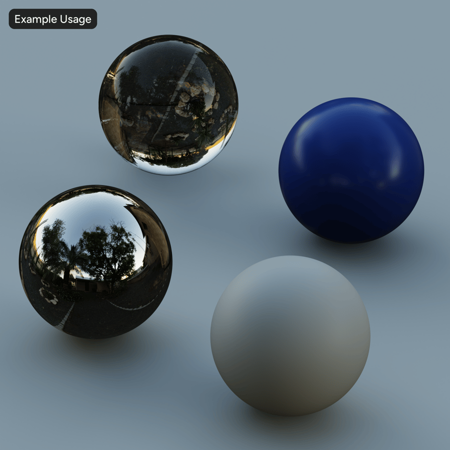 乾旱庭院環境 HDRI，日落