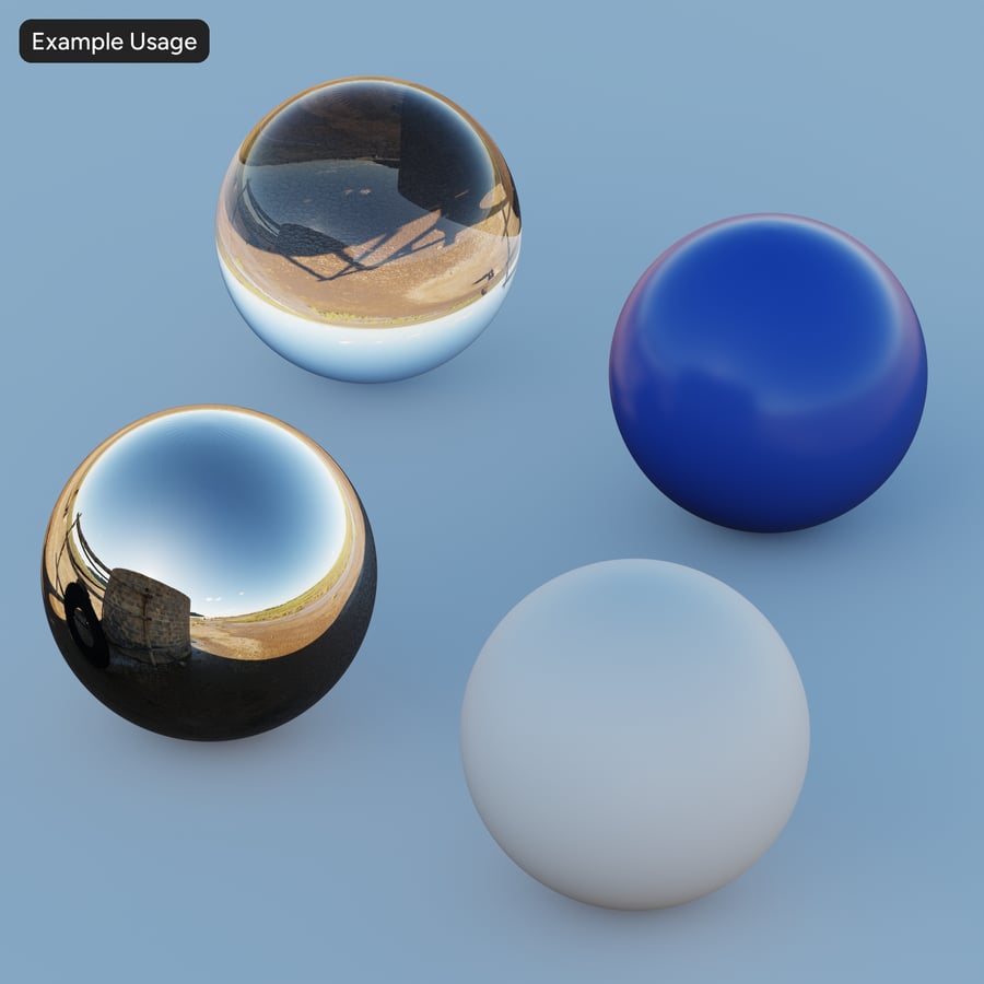 HDRI wiejskiej farmy w regionie Karoo, późne popołudniowe słońce