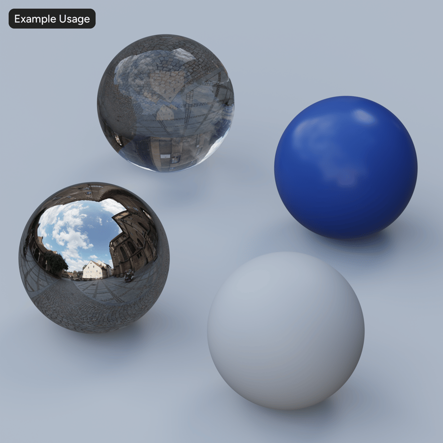 HDRI de place de ville historique européenne, partiellement nuageux