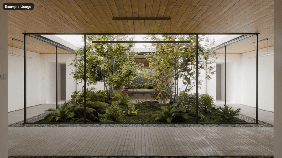 HDRI Interni Studio Cyclorama, Bianco