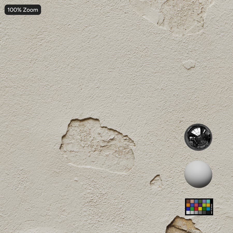 Textura de pared de yeso pintado dañado, blanco