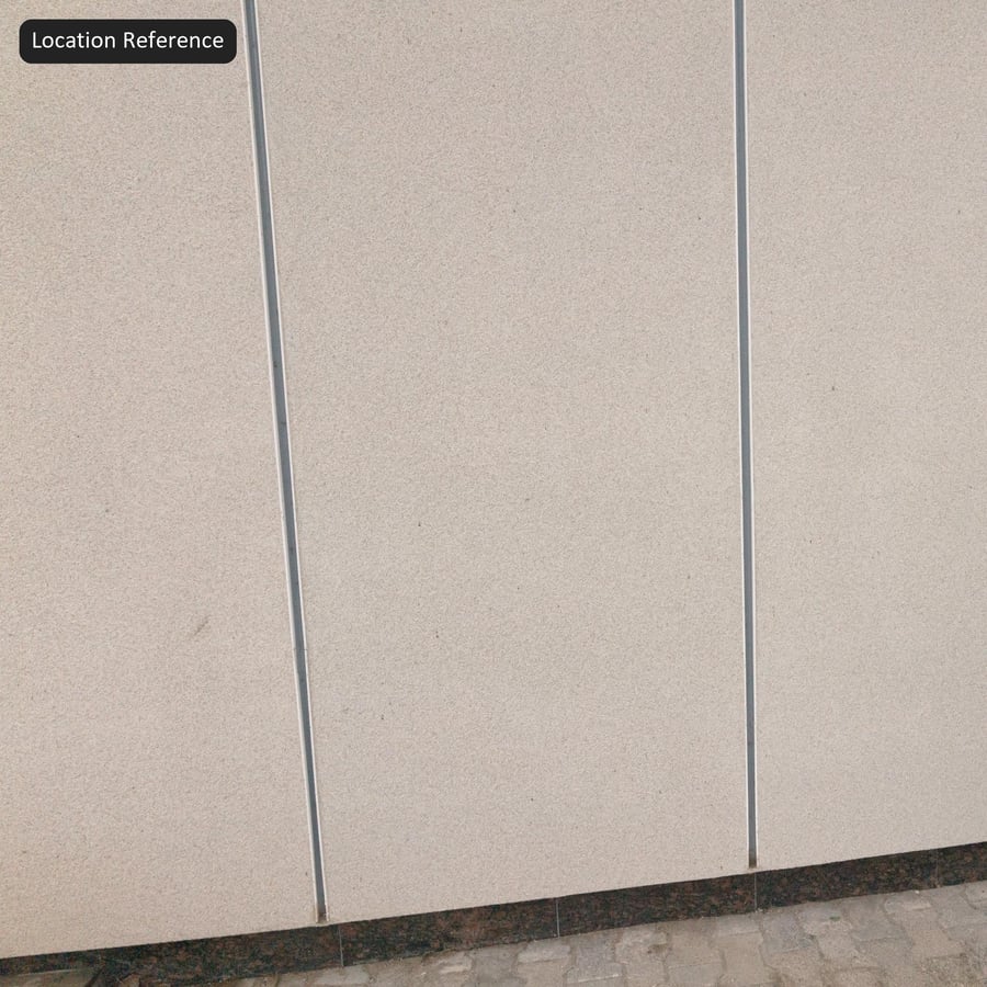 Fin sandgjuten förtillverkad betongpaneltextur, gråbeige