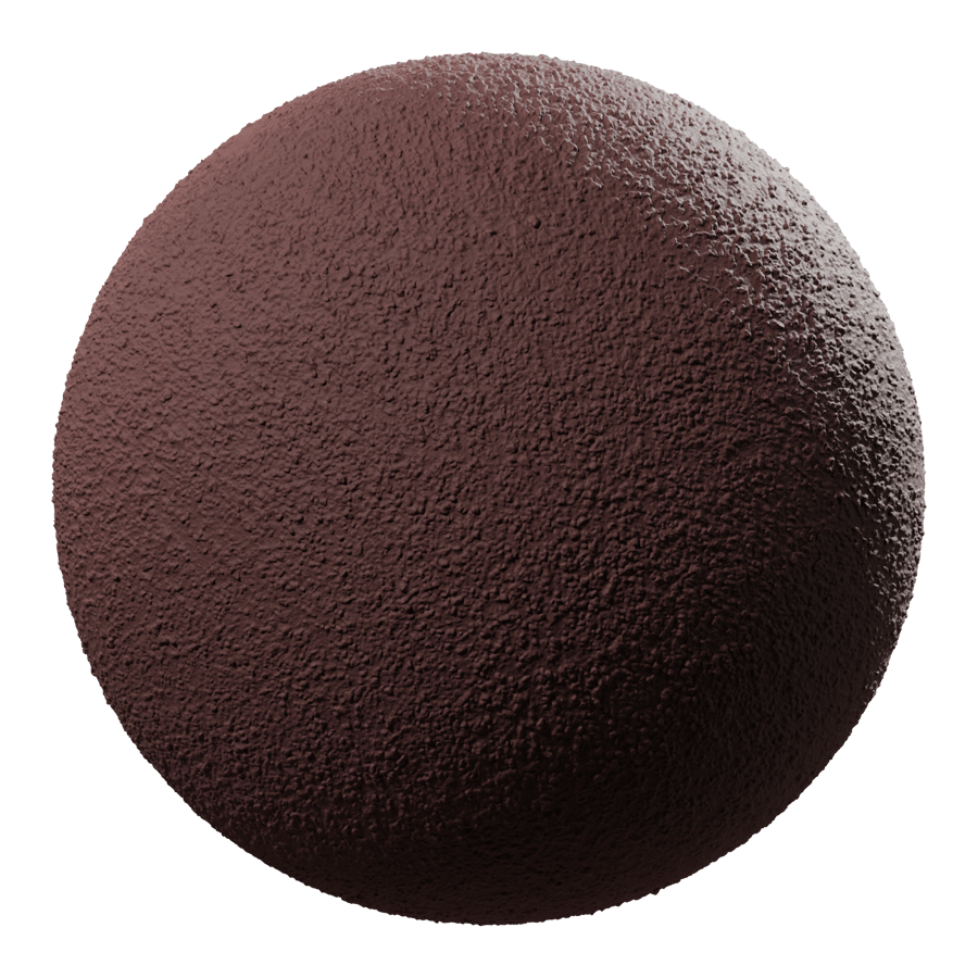 Rough Cast Painted Wall Texture, Brownish Red