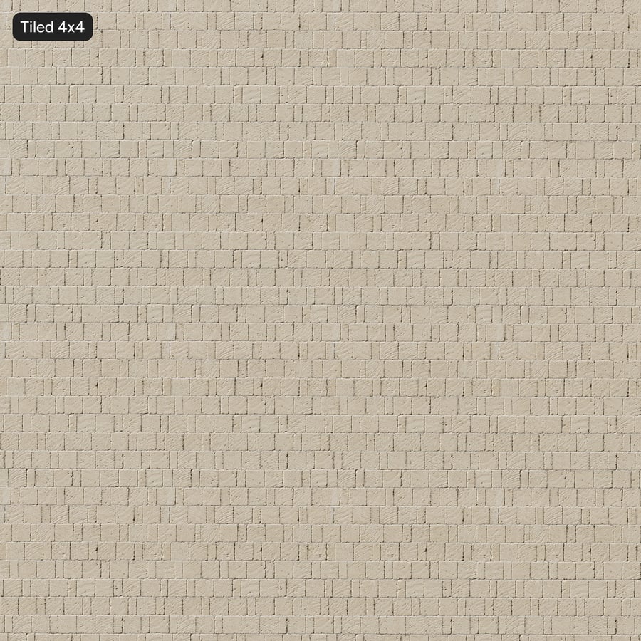 Texture di muro in blocchi di arenaria, beige