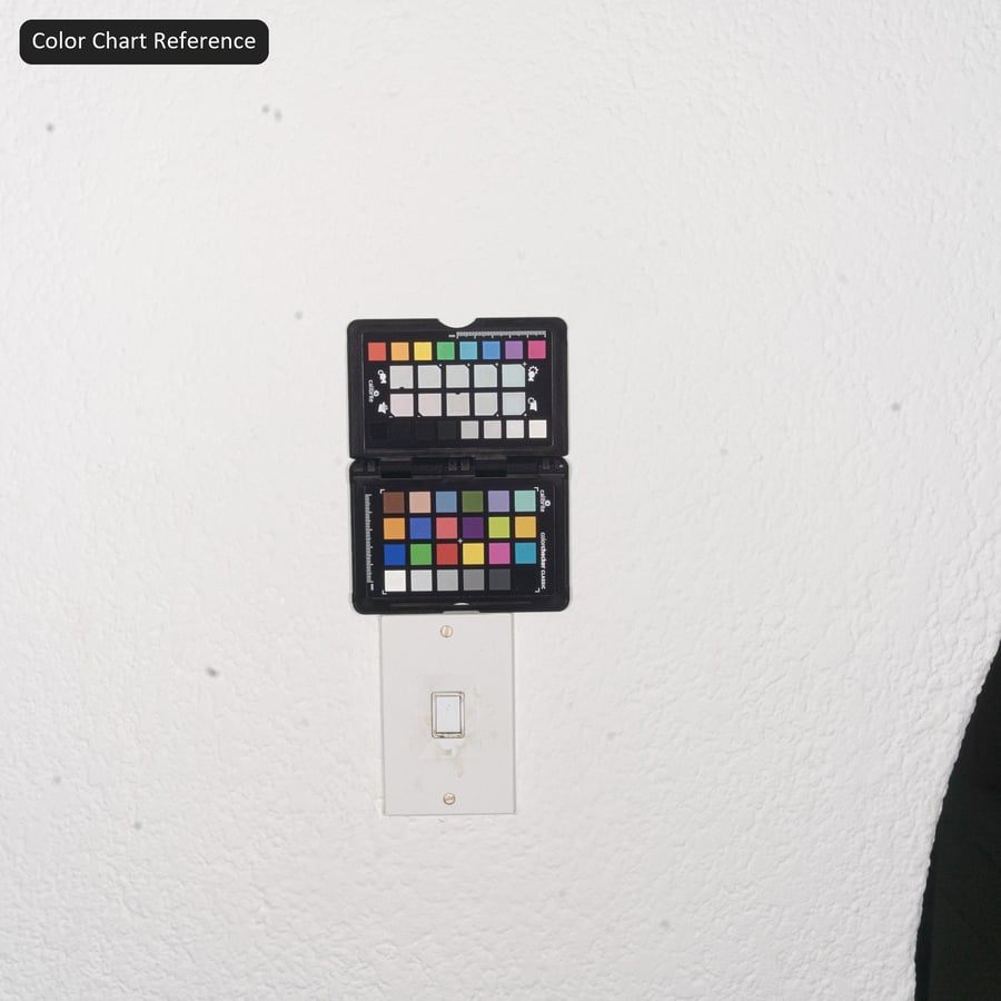 Textura jemně stříkané vnitřní stěny, bílá