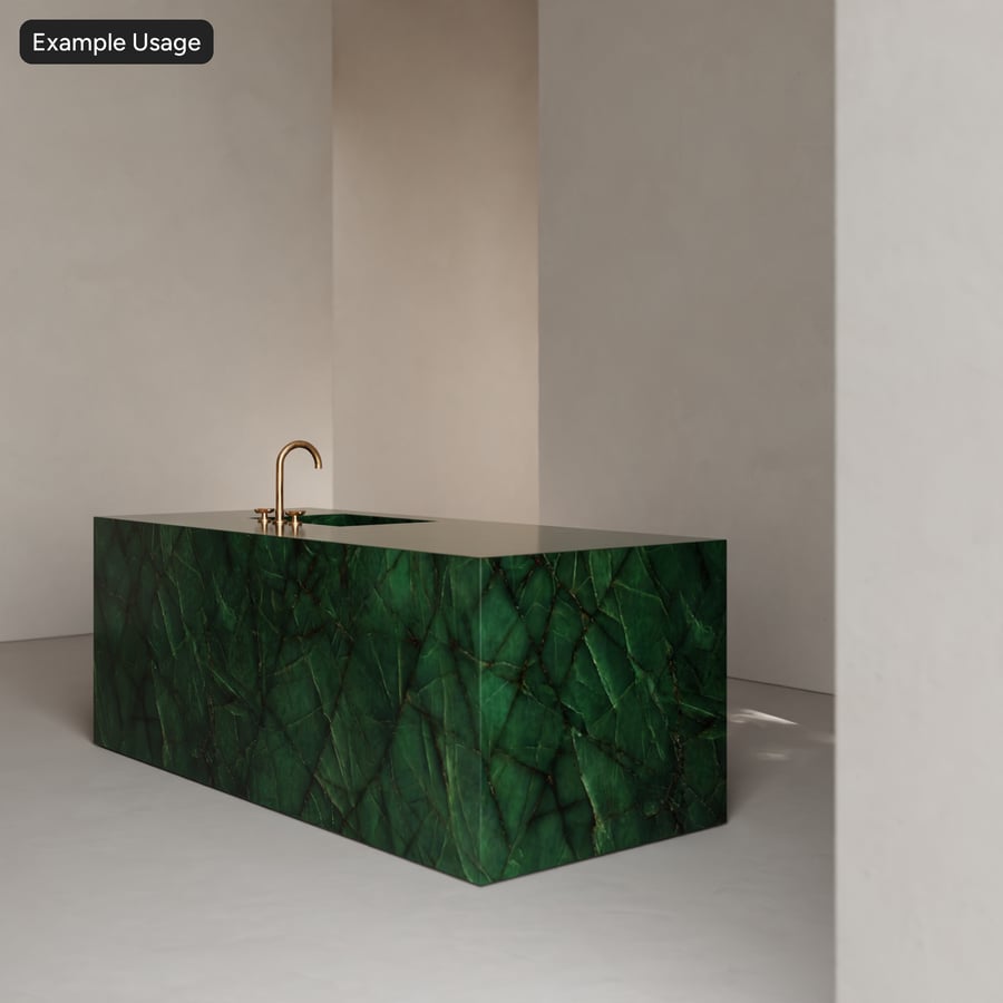 Полірована текстура мармуру Verde Guatemala, лісовий зелений
