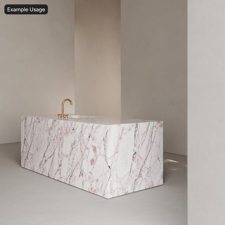 Texture di pietra marmo Rosa Norvegia lucidato, rosa