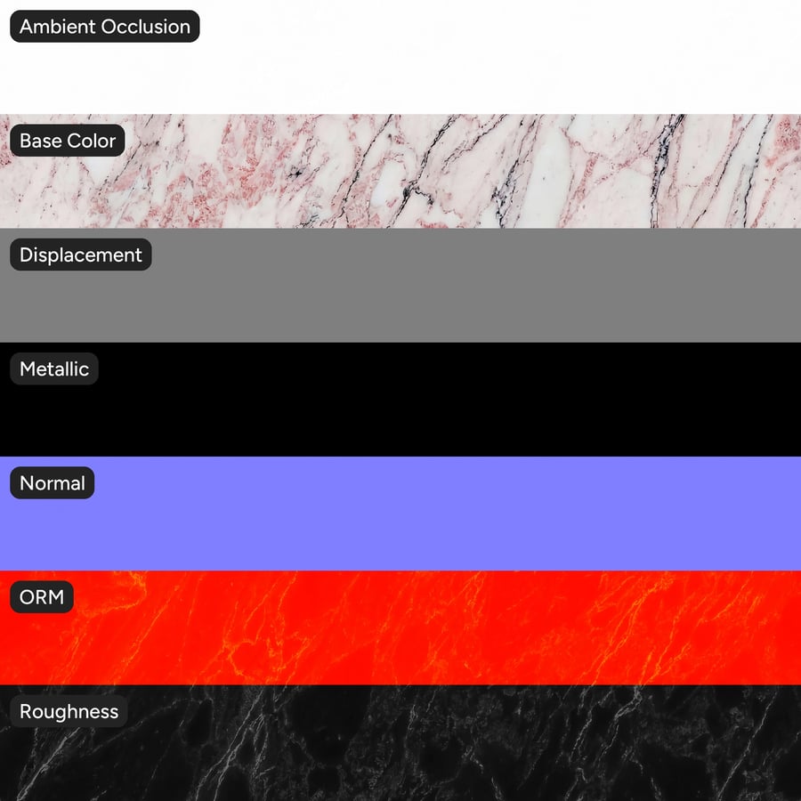 Texture di pietra marmo Rosa Norvegia lucidato, rosa