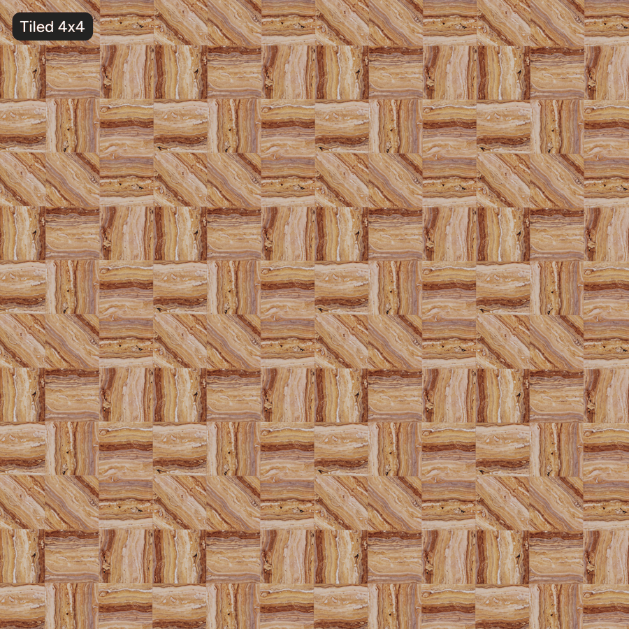 Polished Travertine Tile Stone Wall Texture. Brown