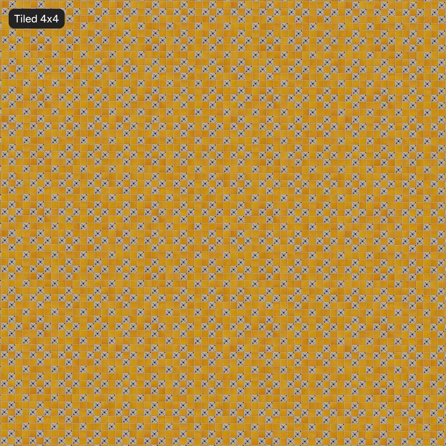 Texture piastrella decorativa quadrata in ceramica Talavera
