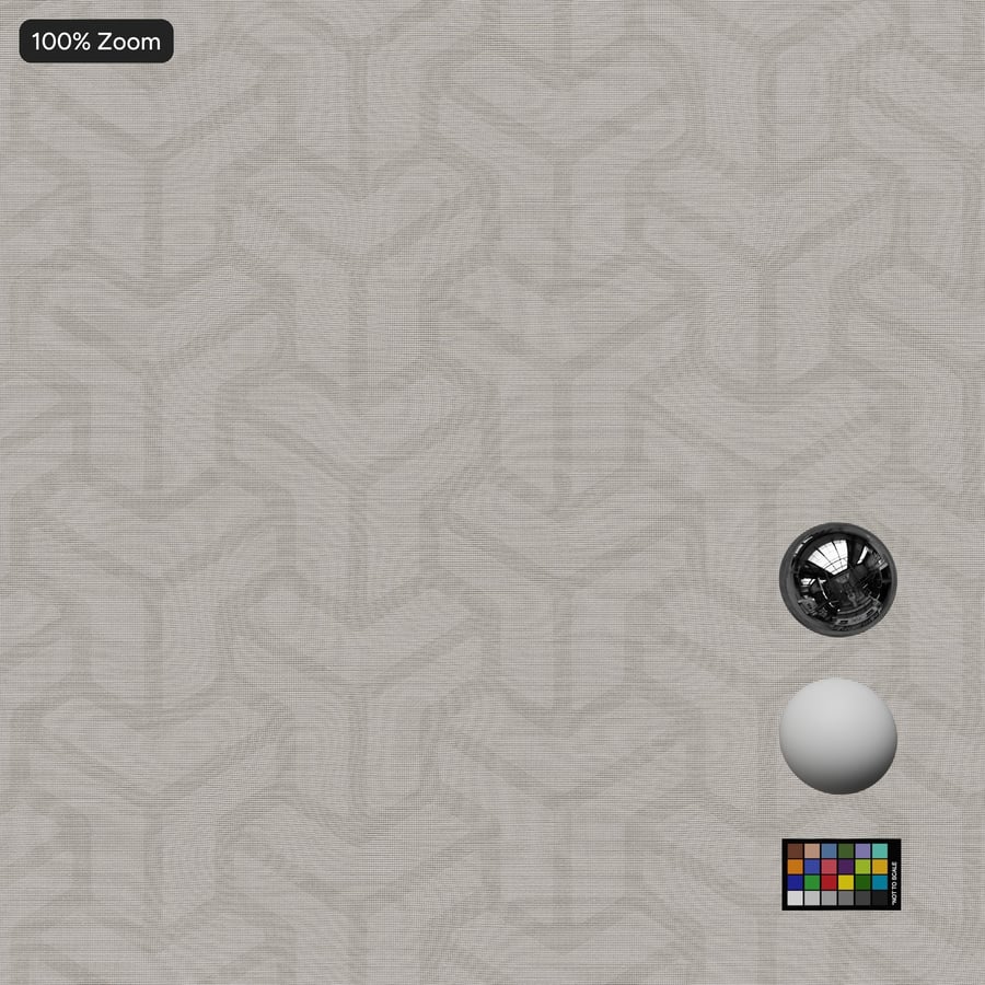 Geometrisch behangpatroon textuur, wit