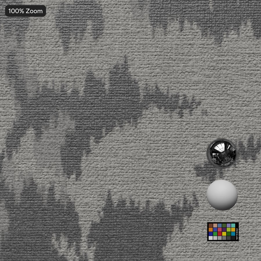 Camouflage Patterned Upholstery Fabric Texture, Gray