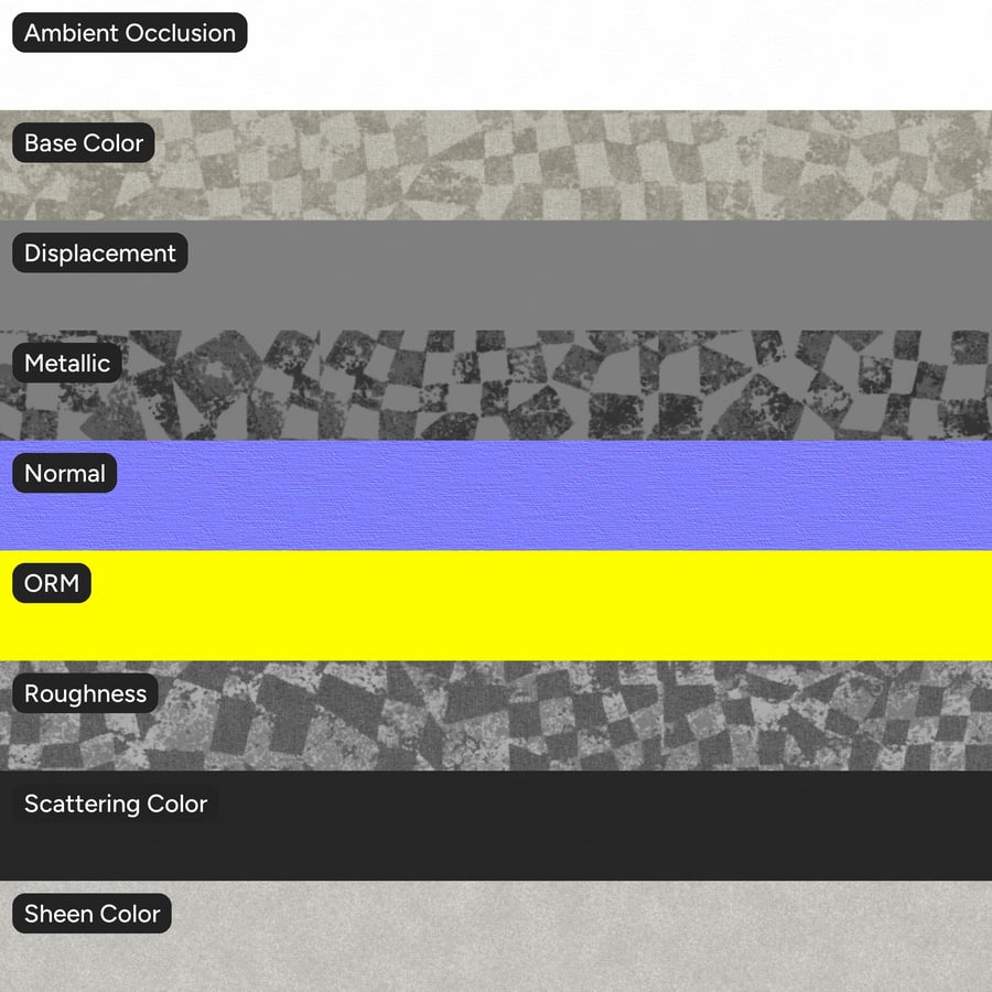 Textura čalounické látky s geometrickým vzorem, béžová