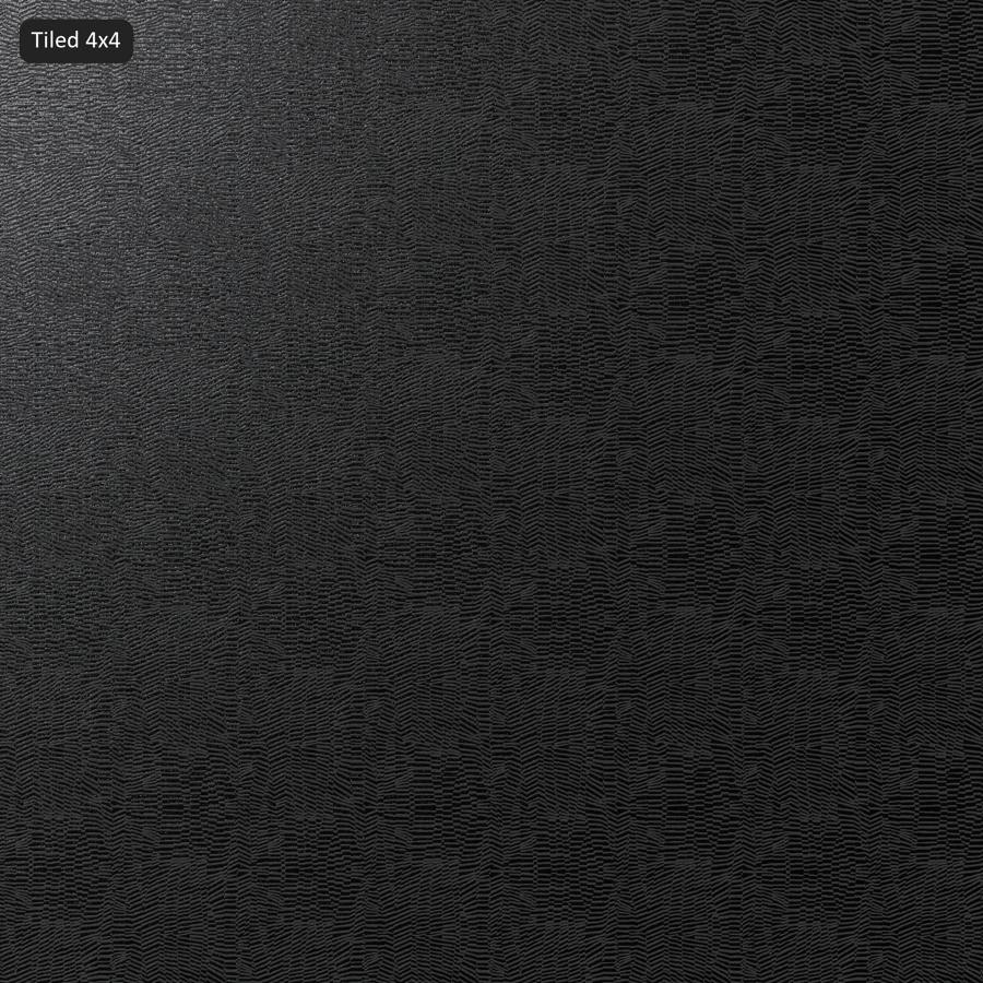 Texturovaná tkanina se žakárovým vzorem, černá