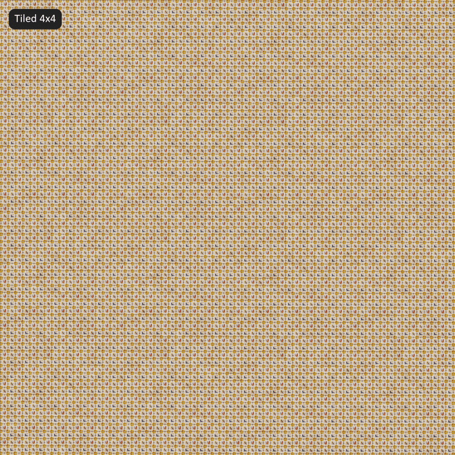 Decorative Talavera Ceramic Tile Texture, Orange