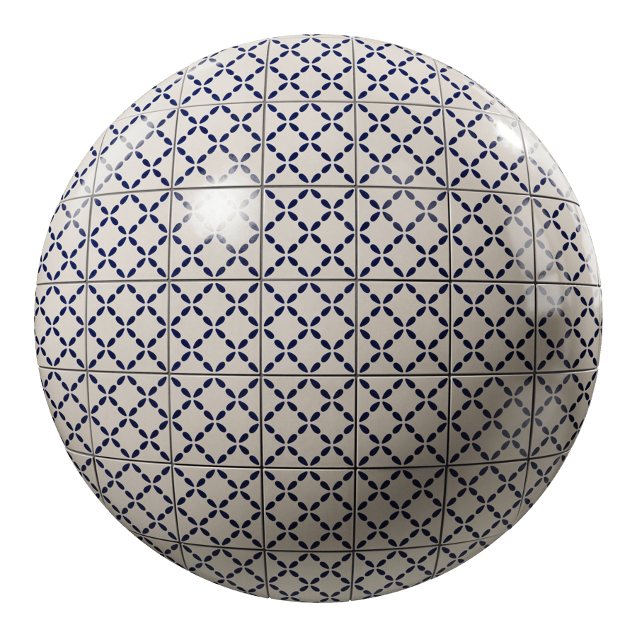 Talavera Ceramic Mosaic Tile Texture