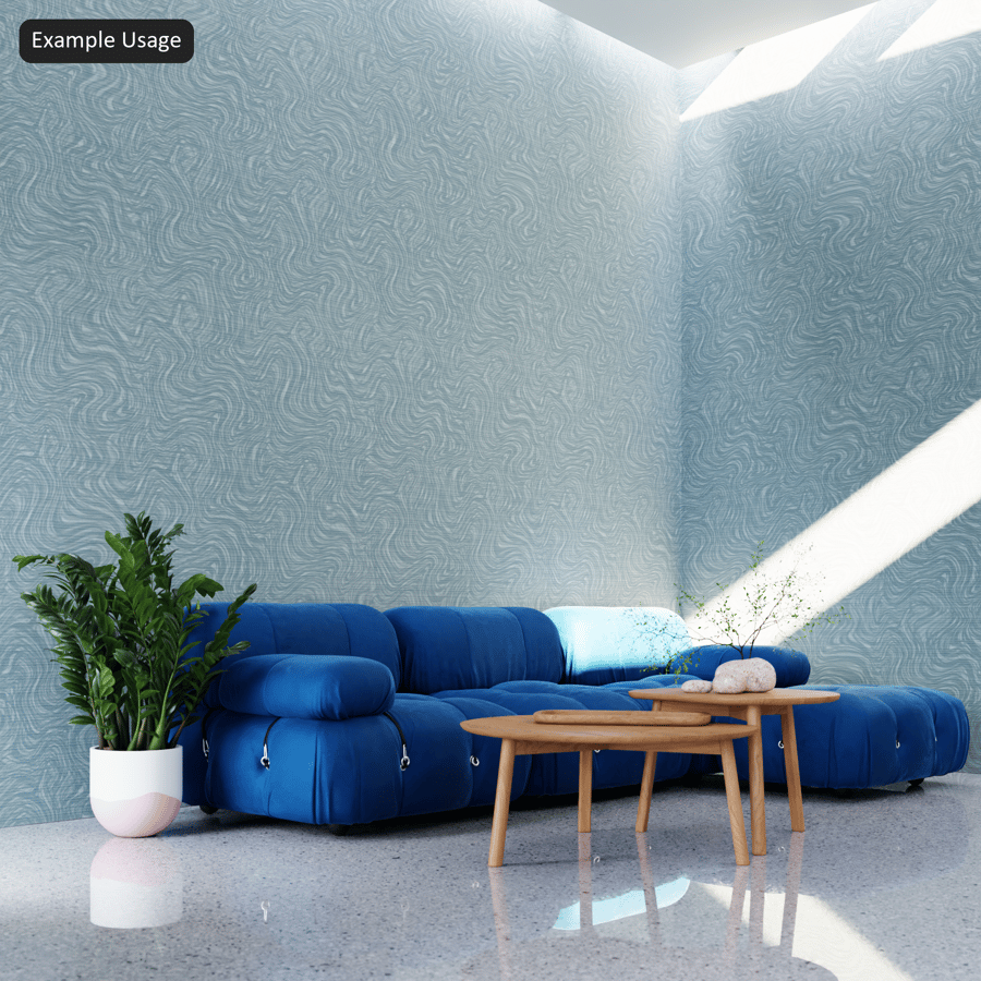 Tekstur Wallpaper Tekstil Berpusar, Hijau