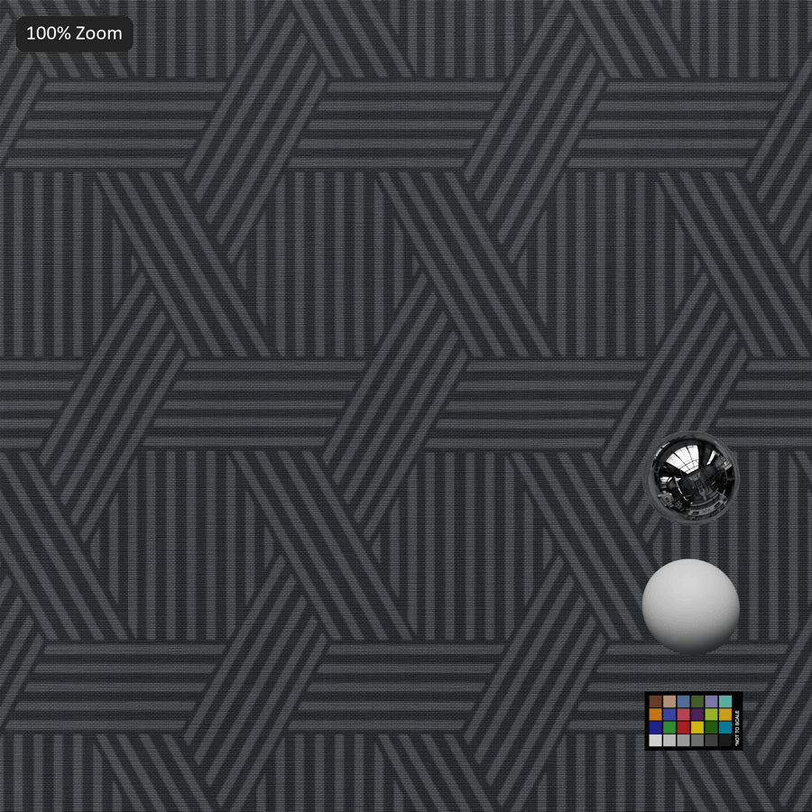 Geometric Woven Textile Wallpaper Texture. Gray