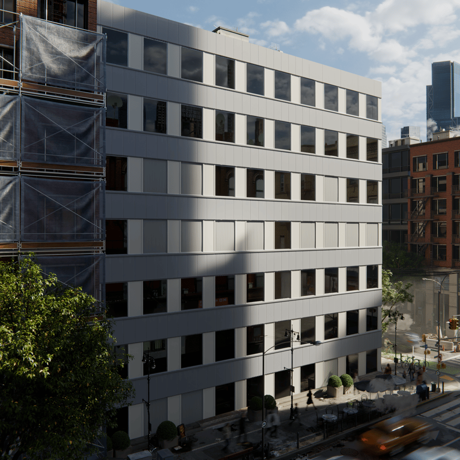 Modern Office Building Facade Texture