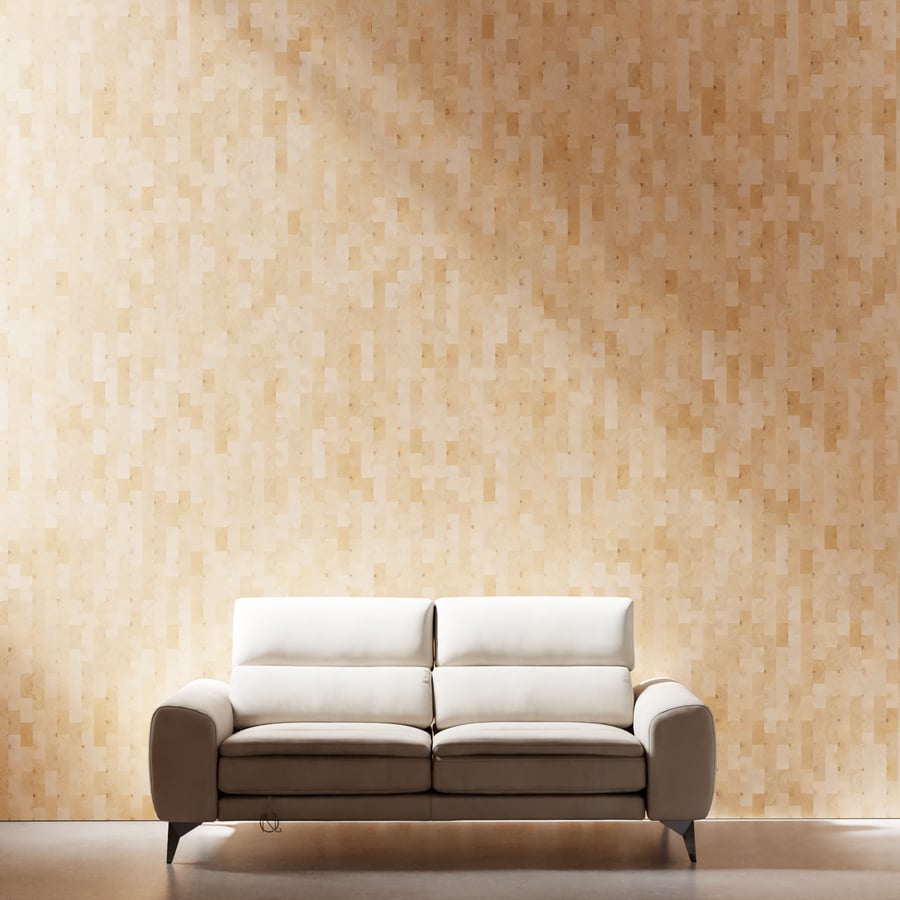 Alternating Square End Grain Oak Wood Tile Texture