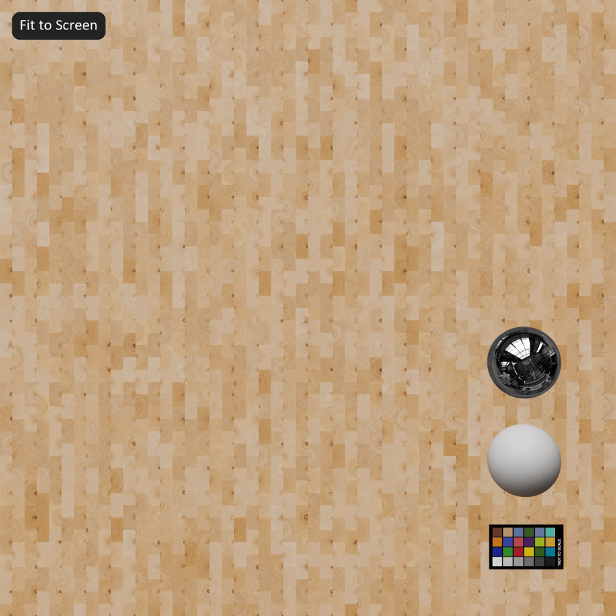 Alternating Square End Grain Oak Wood Tile Texture
