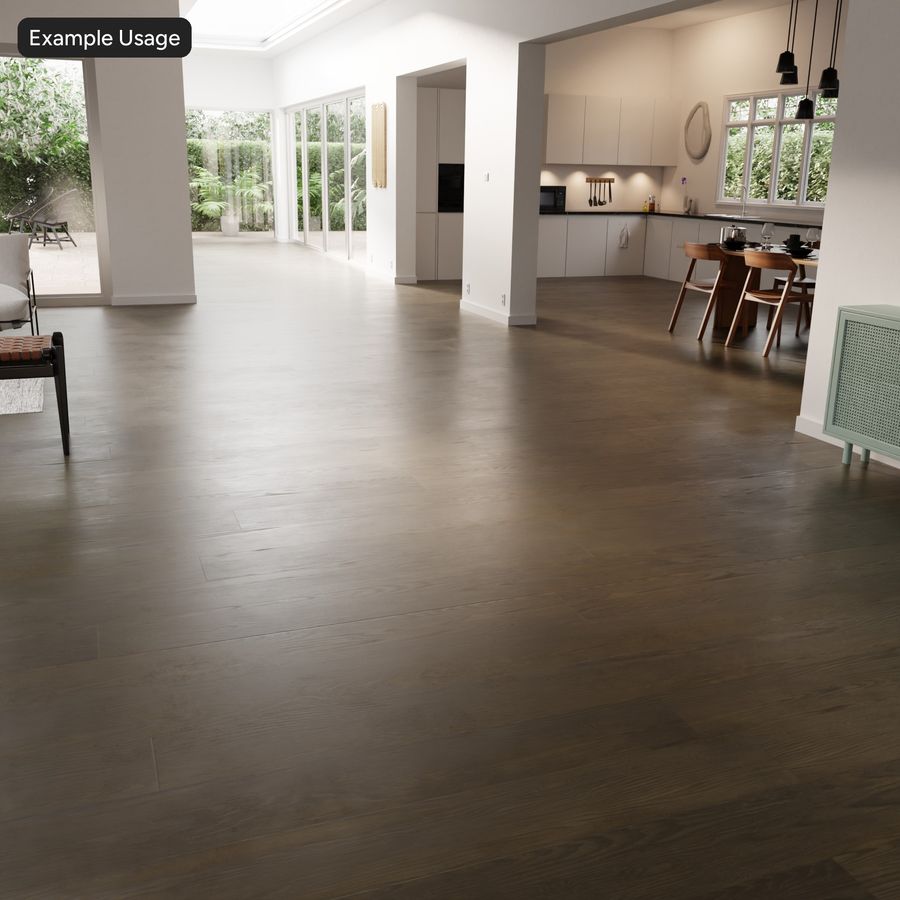 Staggered Wood Board Texture, Dark Ash
