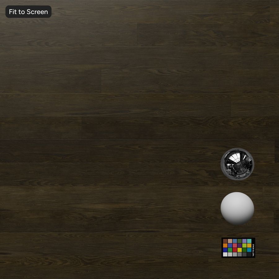 Staggered Wood Board Texture, Dark Ash